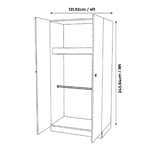 Wardrobe 8x4